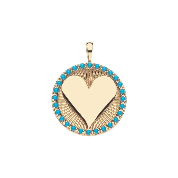 Jane Win Necklaces Jane Win LOVE Embellished Hearts Find Me Pendant Necklace
