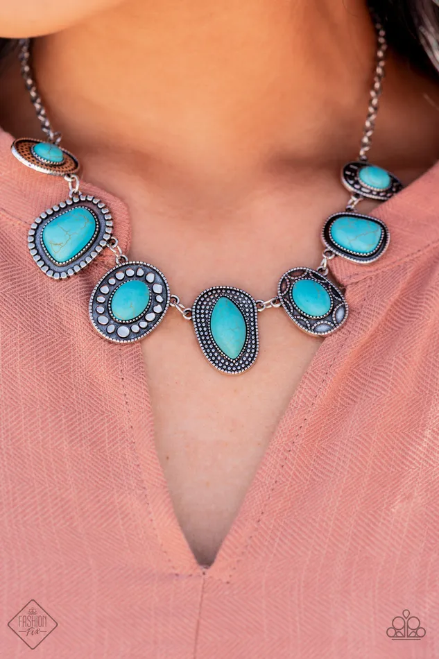 Necklaces Paparazzi Jewelry Paparazzi Necklace Albuquerque Artisan Blue