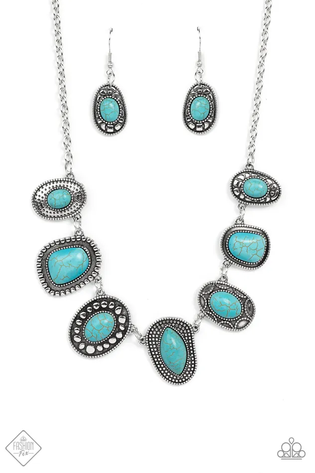 Necklaces Paparazzi Jewelry Paparazzi Necklace Albuquerque Artisan Blue