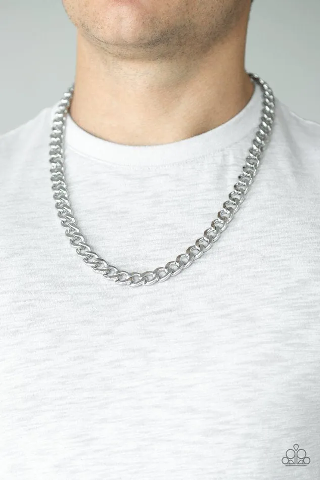 Necklaces Paparazzi Jewelry Paparazzi Necklace Alpha Silver