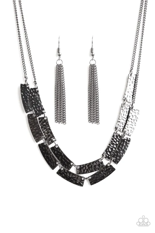 Necklaces Paparazzi Jewelry Paparazzi Necklace Call Me Cleopatra Black