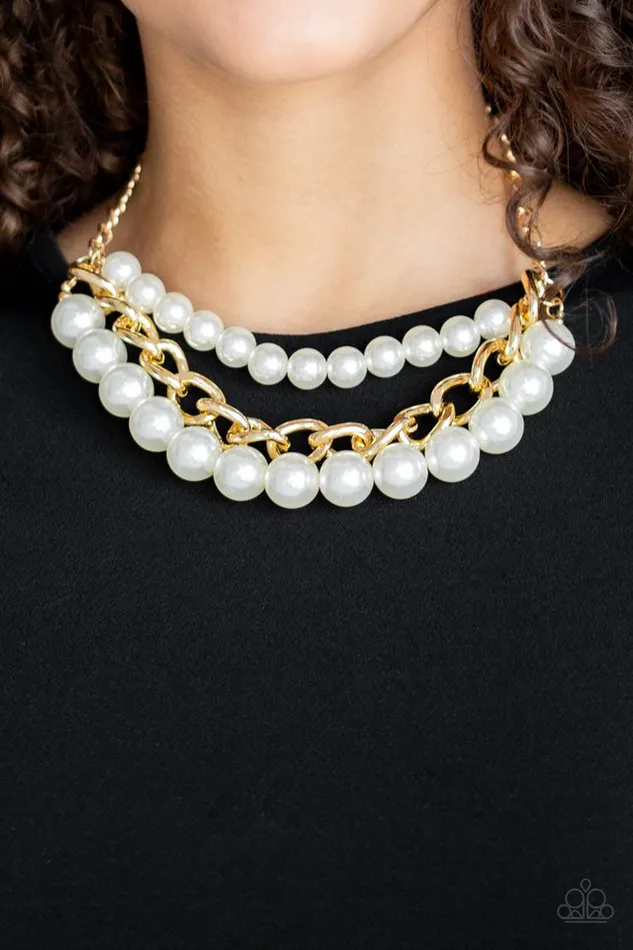Necklaces Paparazzi Jewelry Paparazzi Necklace Empire State Empress Gold