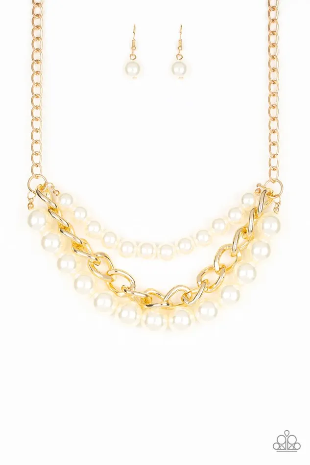 Necklaces Paparazzi Jewelry Paparazzi Necklace Empire State Empress Gold Necklaces Paparazzi Jewelry Paparazzi Necklace Empire State Empress Gold