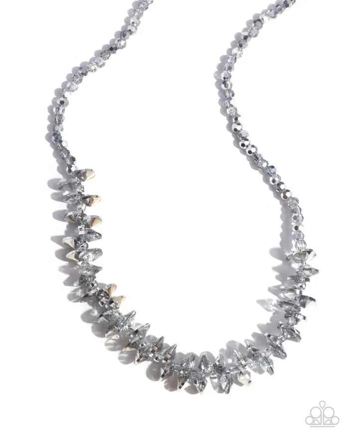 Necklaces Paparazzi Jewelry Paparazzi Necklace Flickering Fashion Silver Necklaces Paparazzi Jewelry Paparazzi Necklace Flickering Fashion Silver