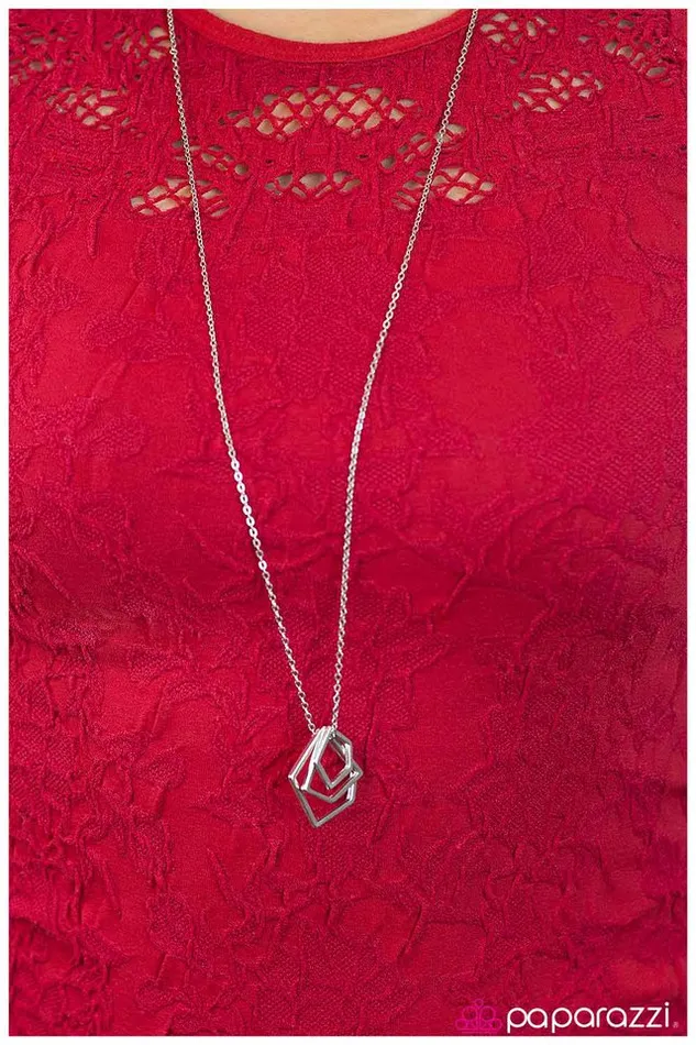 Necklaces Paparazzi Jewelry Paparazzi Necklace Handle With Care Silver