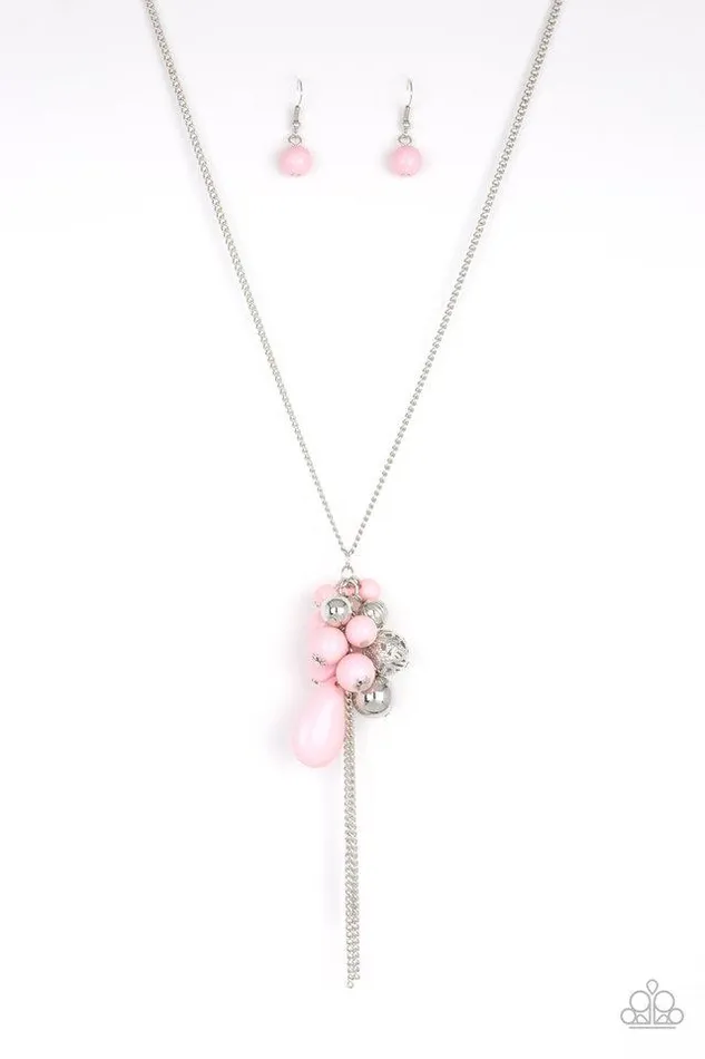 Necklaces Paparazzi Jewelry Paparazzi Necklace Its A Celebration Pink