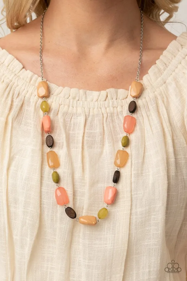 Necklaces Paparazzi Jewelry Paparazzi Necklace Meadow Escape Multi