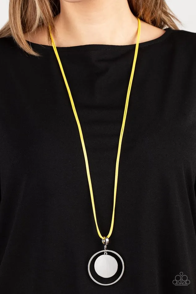 Necklaces Paparazzi Jewelry Paparazzi Necklace Rural Reflection Yellow