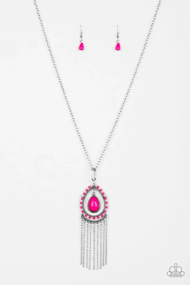 Necklaces Paparazzi Jewelry Paparazzi Necklace Totally Tampa Pink