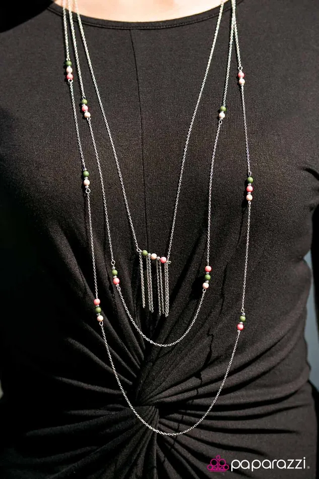Necklaces Paparazzi Necklace Pleasant Paradise Multi Paparazzi Jewelry
