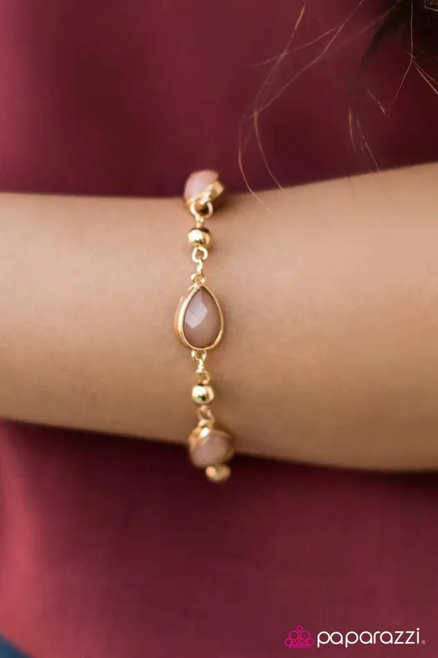 Paparazzi Bracelet Dont Cry For Me Argentina Gold Paparazzi Jewelry Bracelets