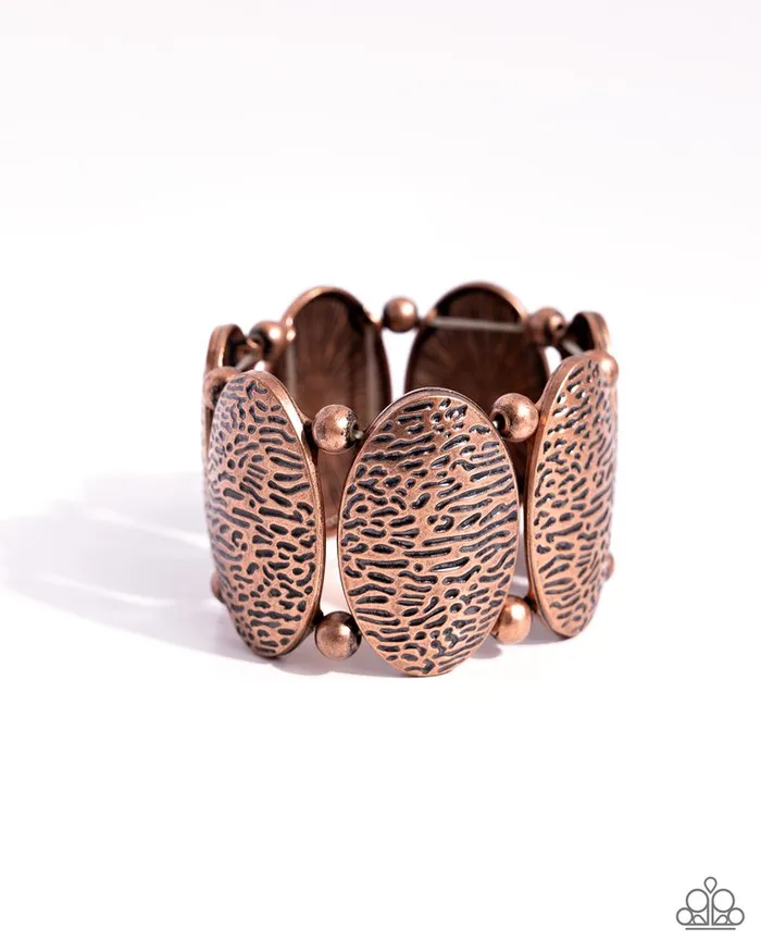 Paparazzi Bracelet River Realm Copper Paparazzi Jewelry Bracelets Paparazzi Bracelet River Realm Copper Paparazzi Jewelry Bracelets