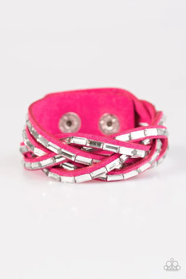 Paparazzi Bracelet Rock Legend Pink Paparazzi Jewelry Bracelets