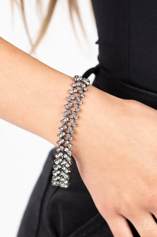 Paparazzi Bracelet Seize the Sizzle Black Paparazzi Jewelry Bracelets