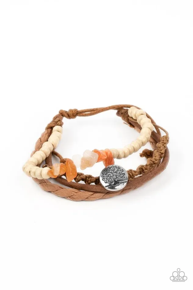 Paparazzi Bracelet Treetop Trail Guide Orange Paparazzi Jewelry Bracelets Paparazzi Bracelet Treetop Trail Guide Orange Paparazzi Jewelry Bracelets
