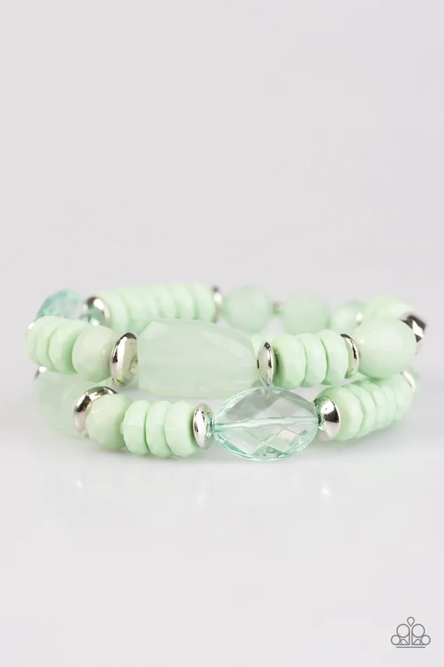 Paparazzi Bracelet Where No GLAM Has Gone Before Green Paparazzi Jewelry Bracelets Paparazzi Bracelet Where No GLAM Has Gone Before Green Paparazzi Jewelry Bracelets