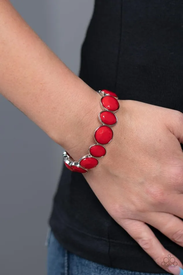 Paparazzi Bracelet Whimsical Glow Red Paparazzi Jewelry Bracelets