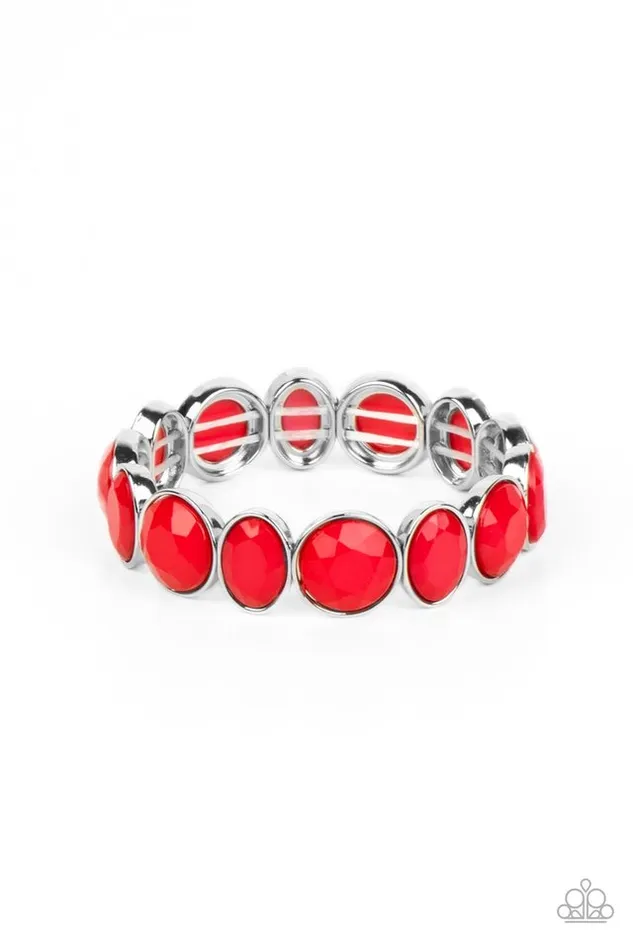 Paparazzi Bracelet Whimsical Glow Red Paparazzi Jewelry Bracelets