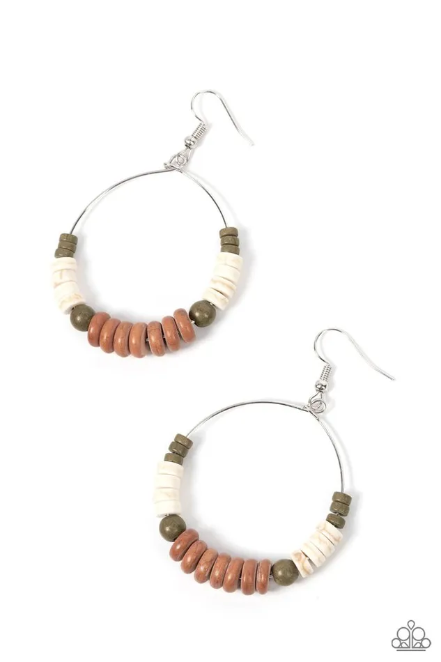 Paparazzi Earring Earthy Esteem Brown Paparazzi Jewelry Earrings Paparazzi Earring Earthy Esteem Brown Paparazzi Jewelry Earrings