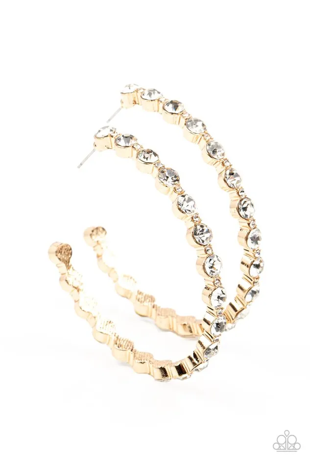 Paparazzi Earring Royal Reveler Gold Paparazzi Jewelry Earrings Paparazzi Earring Royal Reveler Gold Paparazzi Jewelry Earrings