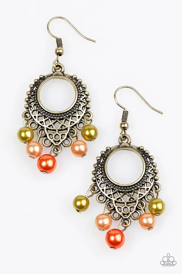 Paparazzi Earring Uncatchable Multi Paparazzi Jewelry Earrings