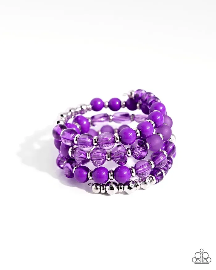 Paparazzi Jewelry Bracelets Paparazzi Bracelet Colorful Charade Purple Paparazzi Jewelry Bracelets Paparazzi Bracelet Colorful Charade Purple