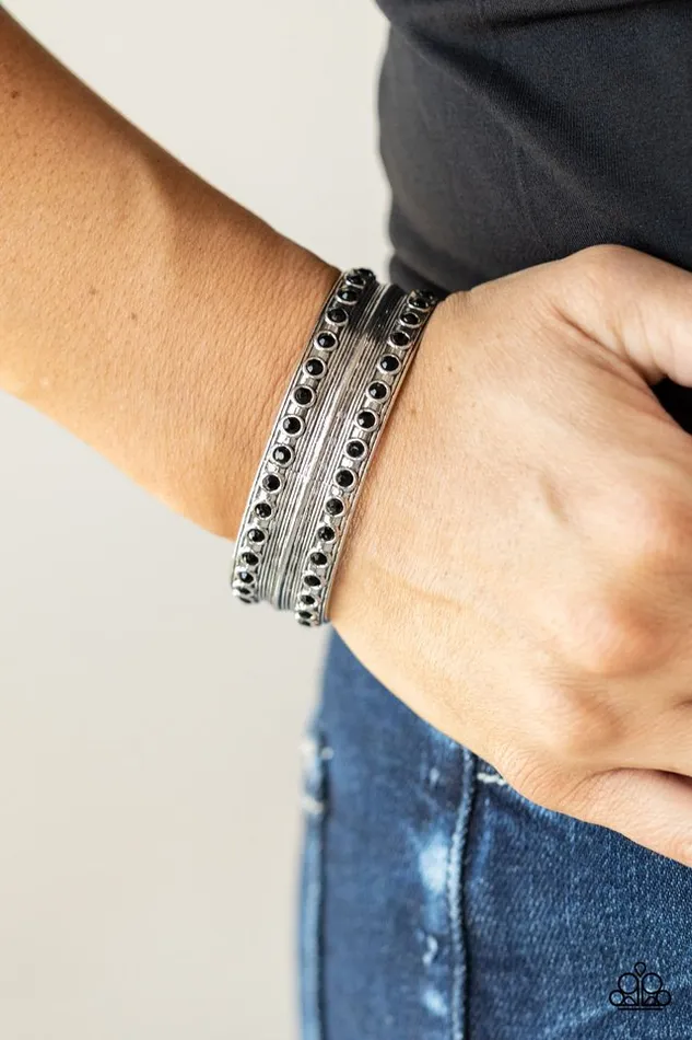 Paparazzi Jewelry Bracelets Paparazzi Bracelet Costa Rica Retreat Black