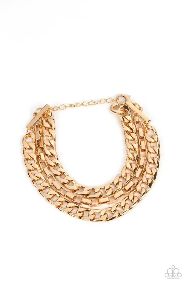 Paparazzi Jewelry Bracelets Paparazzi Bracelet Heavy Duty Gold Paparazzi Jewelry Bracelets Paparazzi Bracelet Heavy Duty Gold