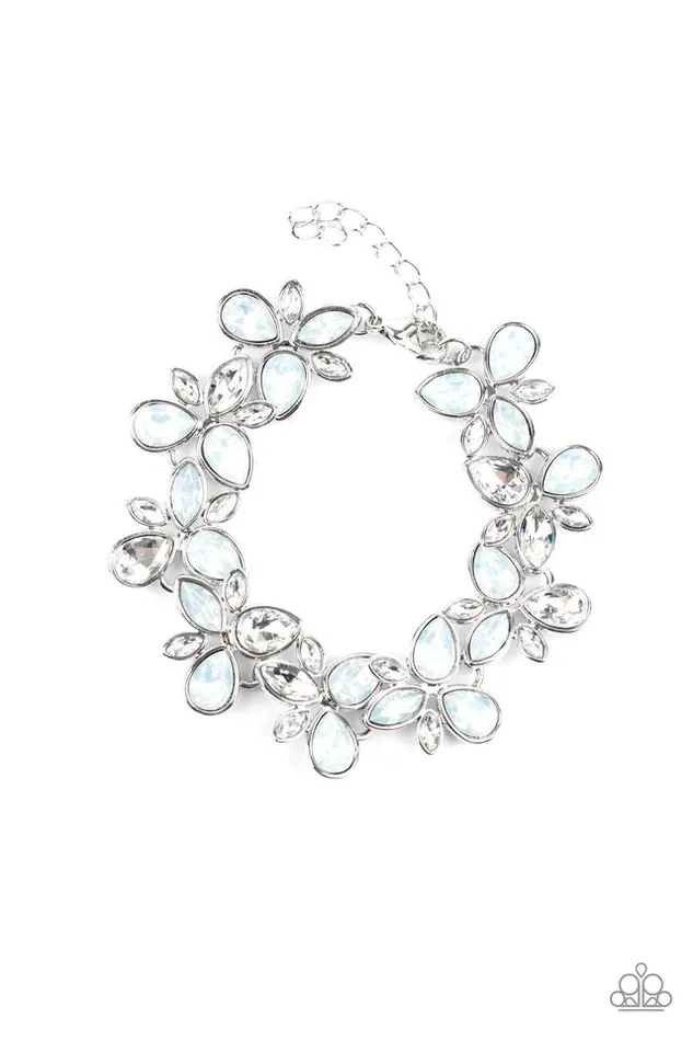 Paparazzi Jewelry Bracelets Paparazzi Bracelet Ice Garden White Paparazzi Jewelry Bracelets Paparazzi Bracelet Ice Garden White