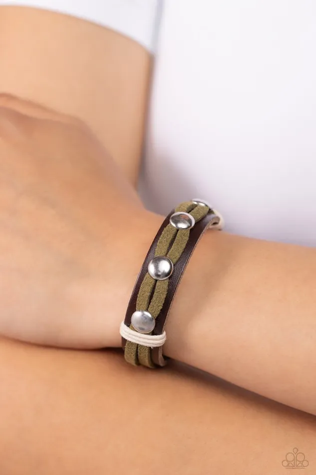 Paparazzi Jewelry Bracelets Paparazzi Bracelet Ready to Ride Green