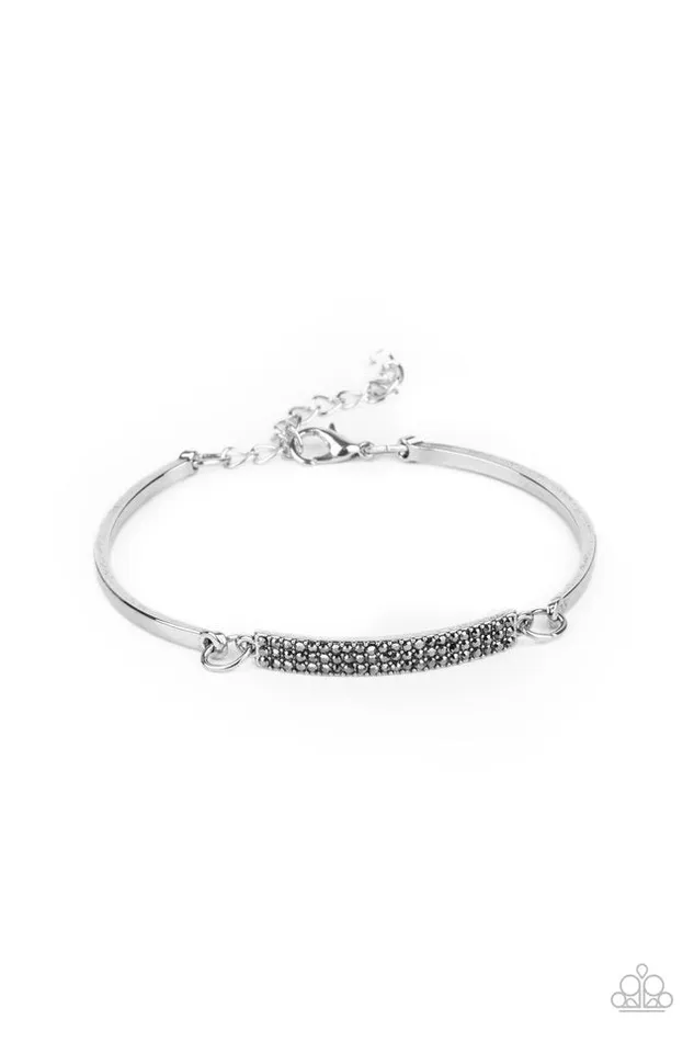 Paparazzi Jewelry Bracelets Paparazzi Bracelet Showy Sparkle Silver Paparazzi Jewelry Bracelets Paparazzi Bracelet Showy Sparkle Silver