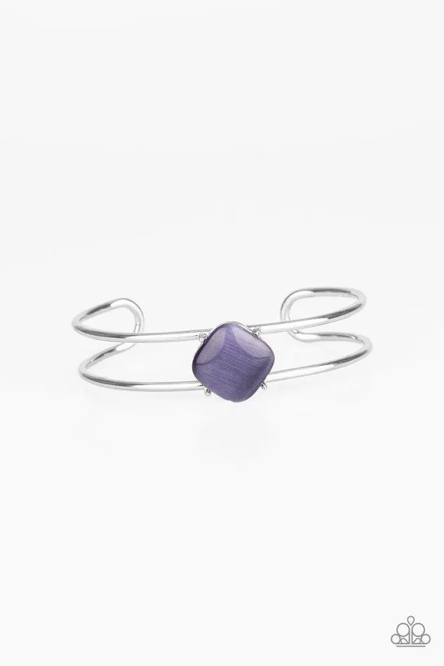 Paparazzi Jewelry Bracelets Paparazzi Bracelet Turn Up The Glow Purple