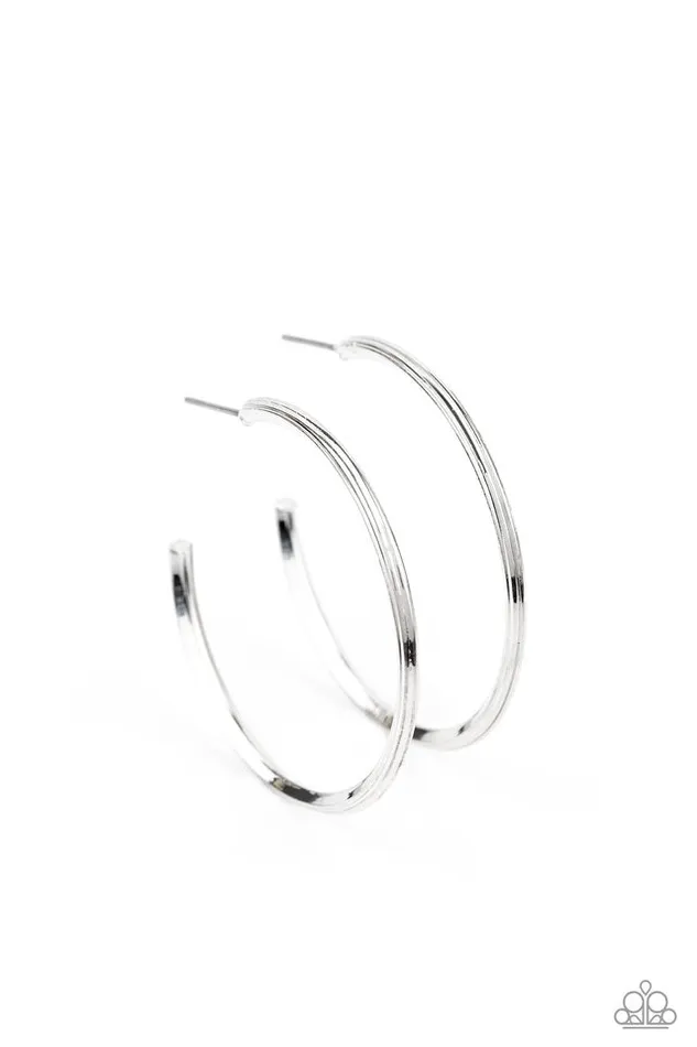 Paparazzi Jewelry Earrings Paparazzi Earring Chic As Can Be Silver Paparazzi Jewelry Earrings Paparazzi Earring Chic As Can Be Silver