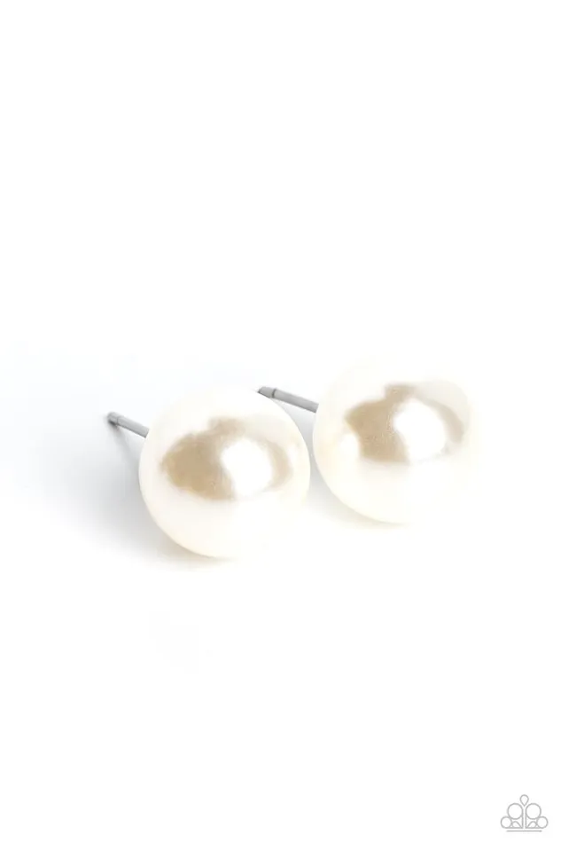 Paparazzi Jewelry Earrings Paparazzi Earring Debutante Details White Paparazzi Jewelry Earrings Paparazzi Earring Debutante Details White