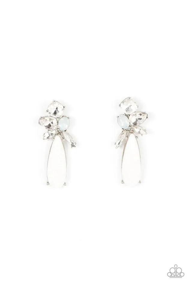 Paparazzi Jewelry Earrings Paparazzi Earring DIY Dazzle White Paparazzi Jewelry Earrings Paparazzi Earring DIY Dazzle White