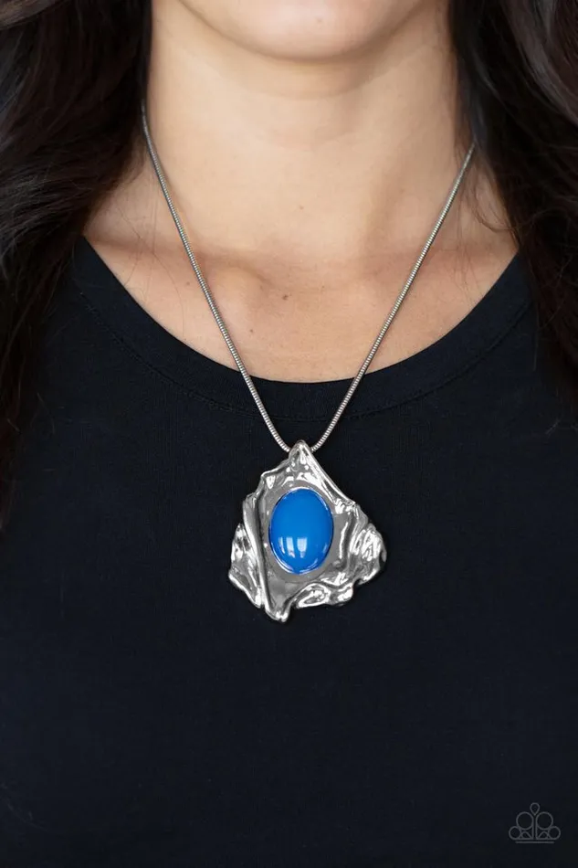 Paparazzi Jewelry Necklaces Paparazzi Necklace Amazon Amulet Blue