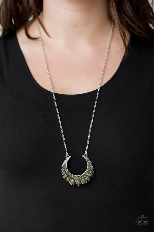 Paparazzi Jewelry Necklaces Paparazzi Necklace Count To ZEN Green