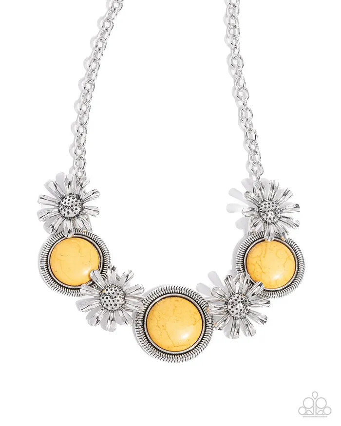 Paparazzi Jewelry Necklaces Paparazzi Necklace Cowboy Casanova Yellow Paparazzi Jewelry Necklaces Paparazzi Necklace Cowboy Casanova Yellow