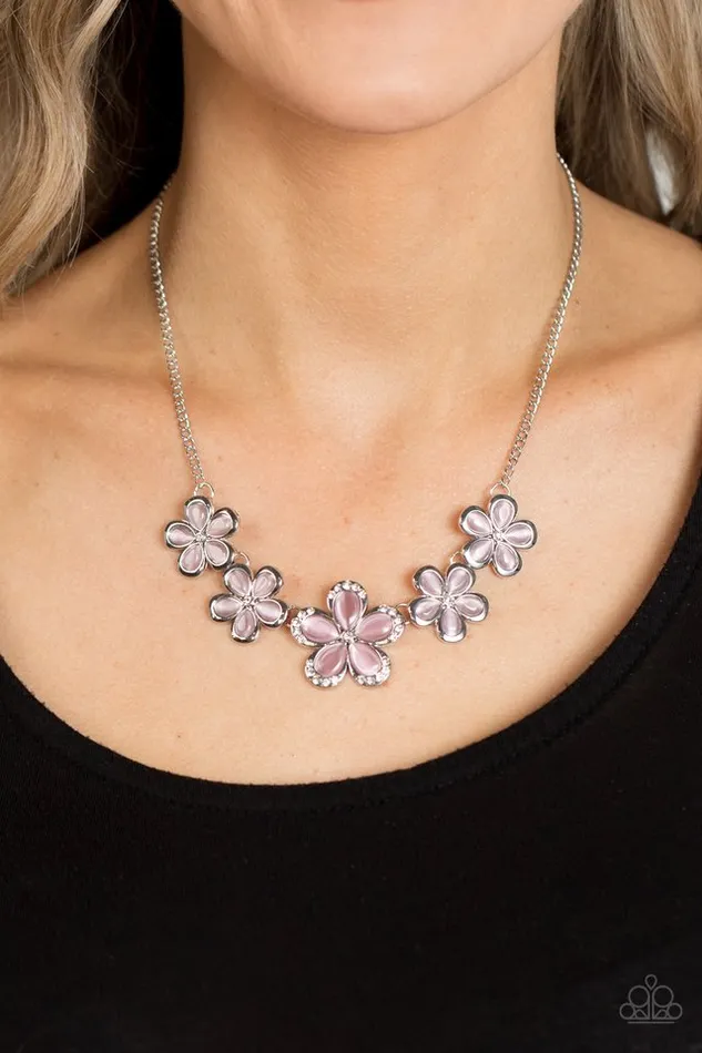Paparazzi Jewelry Necklaces Paparazzi Necklace Garden Daydream Pink