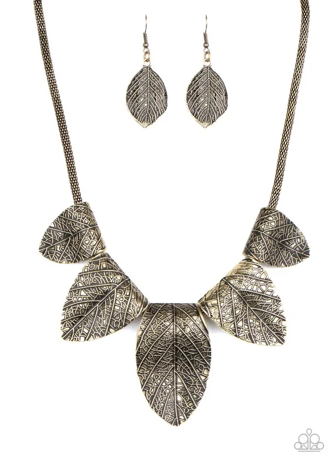 Paparazzi Jewelry Necklaces Paparazzi Necklace Garden Gatherer Brass Paparazzi Jewelry Necklaces Paparazzi Necklace Garden Gatherer Brass