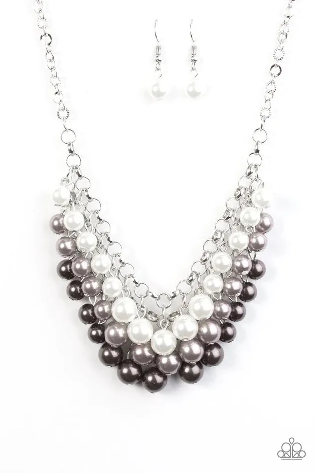 Paparazzi Jewelry Necklaces Paparazzi Necklace Lets Be Mermaids Silver