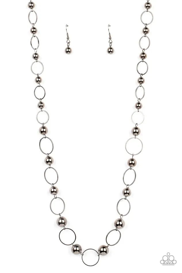 Paparazzi Jewelry Necklaces Paparazzi Necklace Metro Milestone Black Paparazzi Jewelry Necklaces Paparazzi Necklace Metro Milestone Black