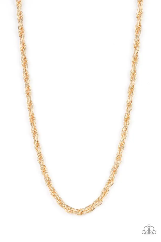 Paparazzi Jewelry Necklaces Paparazzi Necklace Pit Stop Gold Paparazzi Jewelry Necklaces Paparazzi Necklace Pit Stop Gold