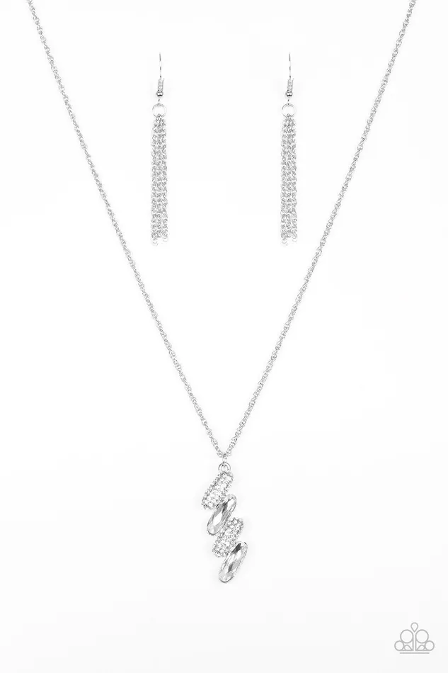Paparazzi Jewelry Necklaces Paparazzi Necklace Regal Renegade White