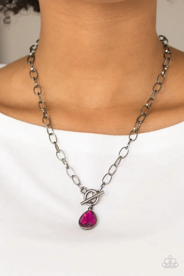 Paparazzi Jewelry Necklaces Paparazzi Necklace So Sorority Pink