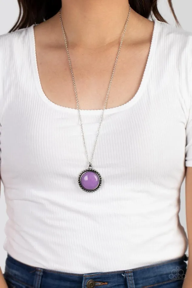 Paparazzi Jewelry Necklaces Paparazzi Necklace Sonoran Summer Purple
