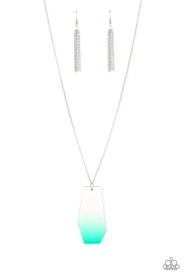 Paparazzi Jewelry Necklaces Paparazzi Necklace Watercolor Skies Blue Paparazzi Jewelry Necklaces Paparazzi Necklace Watercolor Skies Blue
