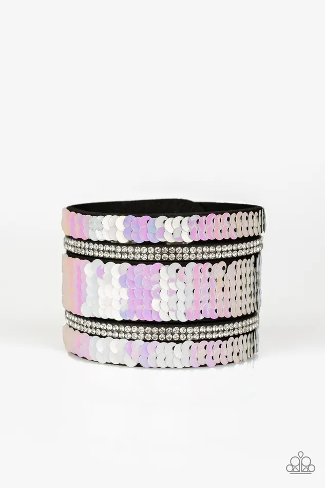 Paparazzi Jewelry Paparazzi Bracelet MERMAID Service White Bracelets Paparazzi Jewelry Paparazzi Bracelet MERMAID Service White Bracelets