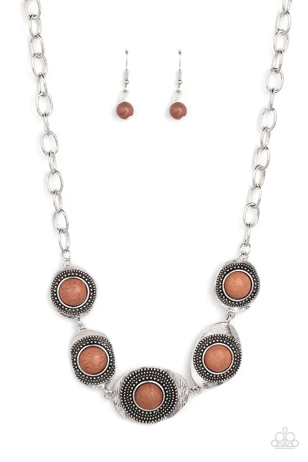 Paparazzi Jewelry Paparazzi Necklace Homestead Harmony Brown Necklaces Paparazzi Jewelry Paparazzi Necklace Homestead Harmony Brown Necklaces