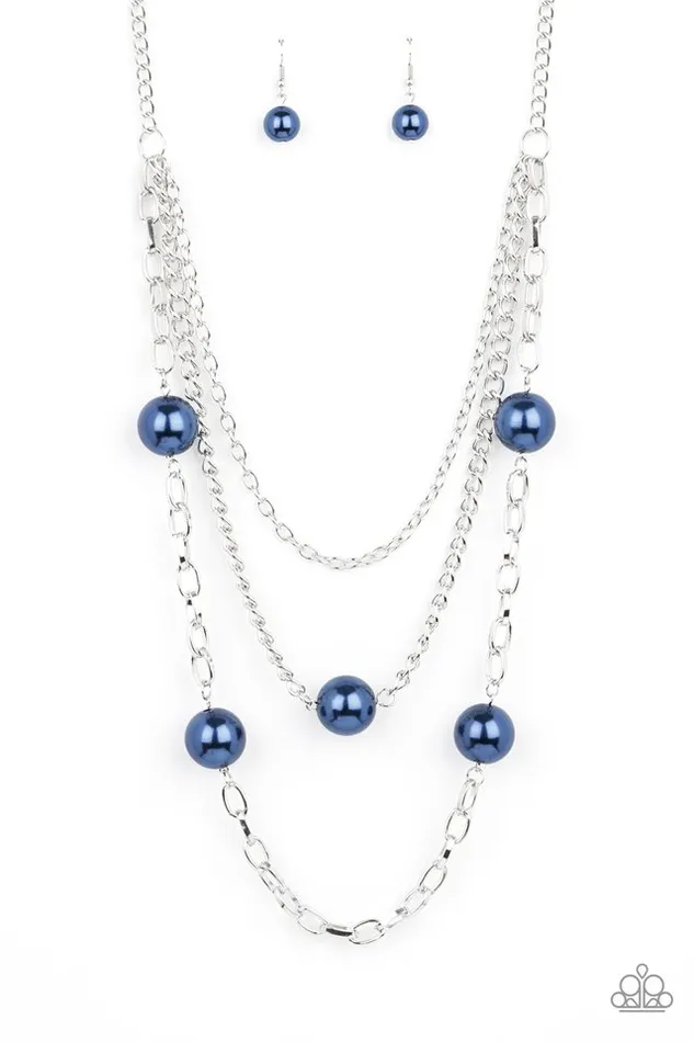 Paparazzi Jewelry Paparazzi Necklace Thanks For The Compliment Blue Necklaces Paparazzi Jewelry Paparazzi Necklace Thanks For The Compliment Blue Necklaces